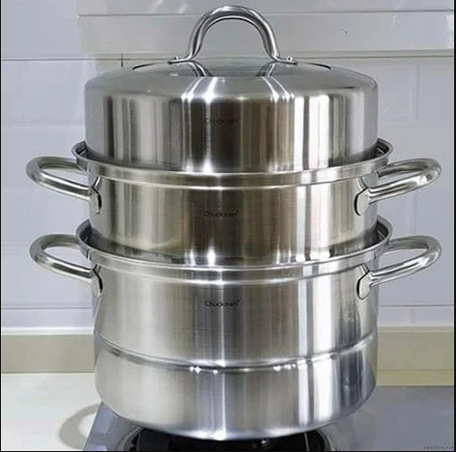 Nồi hấp inox 304 - 4 tầng 28cm