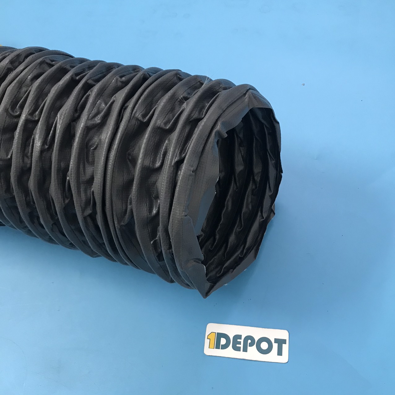 Ống gió mềm vải Fiber D150, độ dày 0.3mm, chịu nhiệt độ 120 độ C