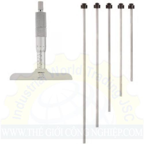 Panme cơ khí đo sâu Mitutoyo 129-116, 0-150mm/0.01mm (Đế đo 101.6mm)
