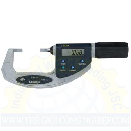 Panme đo ngoài điện tử đo rãnh Mitutoyo 422-260-30, 0 - 25mm/0.001mm, kiểu B