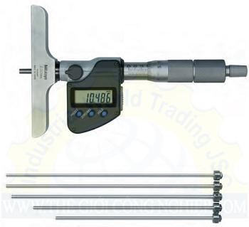 Panme đo sâu điện tử Mitutoyo 329-350-30, 0-6″(150mm)/0.001mm