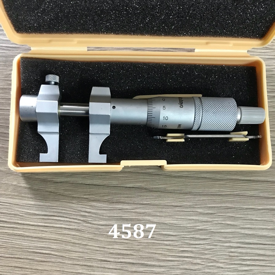 Panme đo trong cơ khí đo lỗ 2 chân Mitutoyo 145-186, 25-50mm x 0.01mm