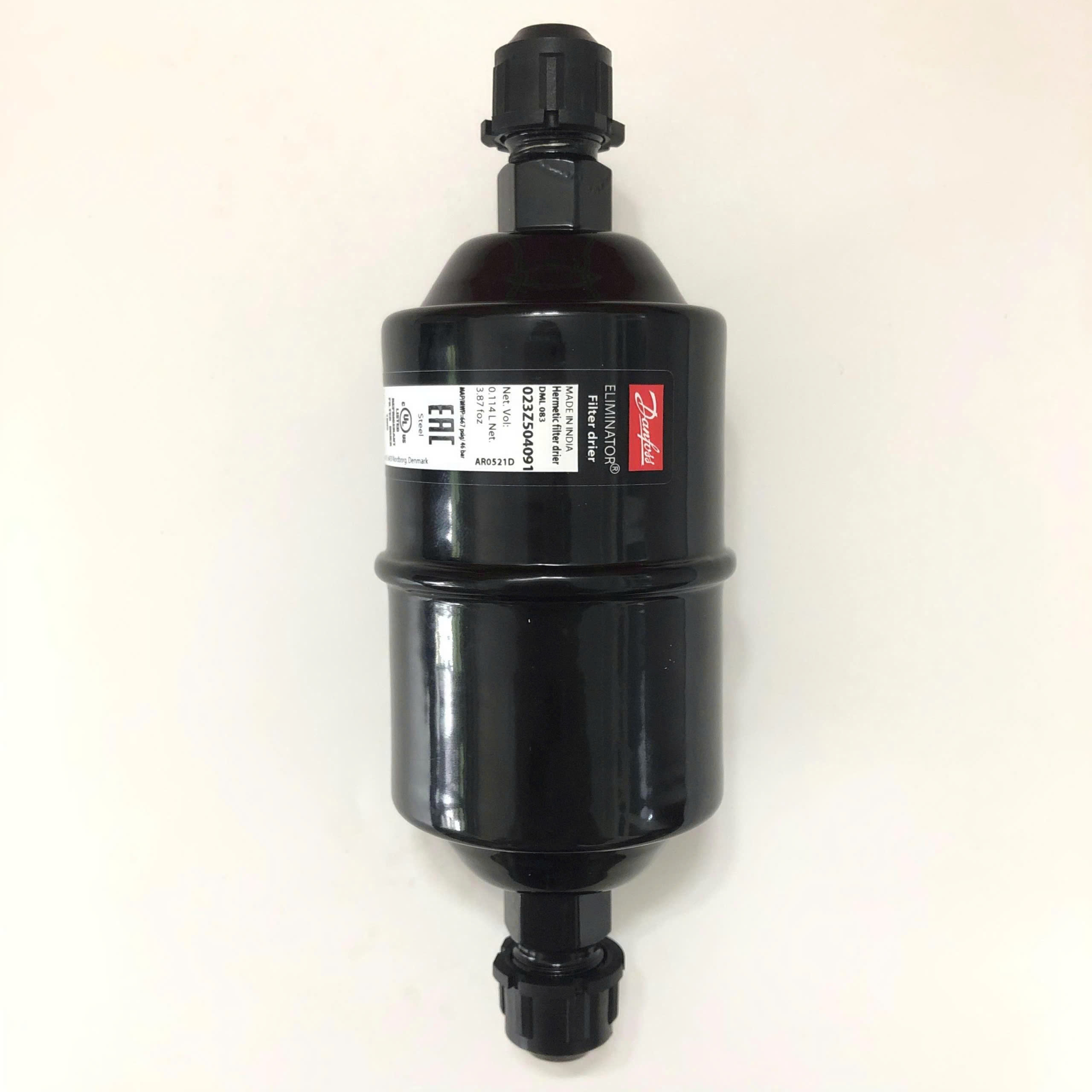 Phin lọc ẩm Danfoss DML 083, 10mm, loại ren, dùng cho hệ thống lạnh