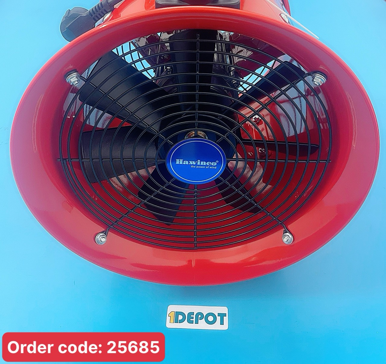 Quạt thông gió xách tay Hasaki (Hawinco) HST-25, 300W, 295 Pa, 2580 m3/h
