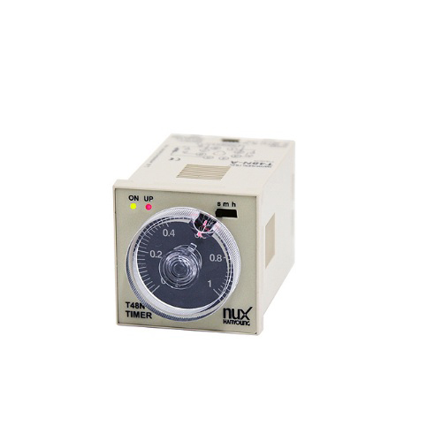 Rơ le thời gian Timer Hanyoung T48N-01A 1s/1m/1h, 24–240V AC/DC