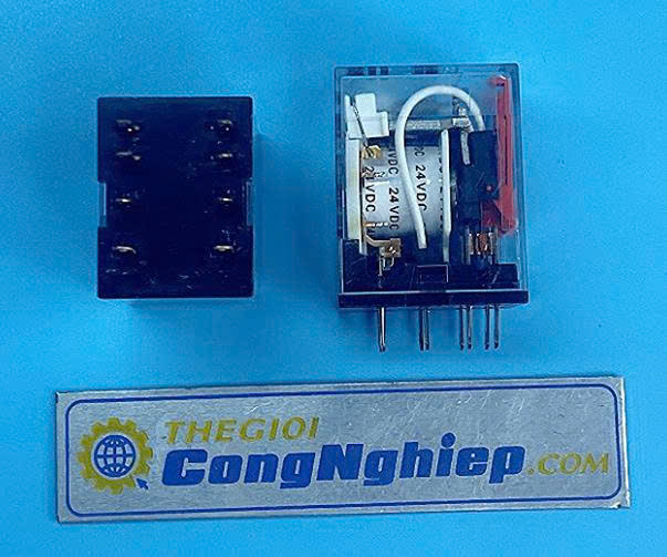 Rơle 8 chân Omron MY2N-GS DC24 BY OMZ, 24VDC