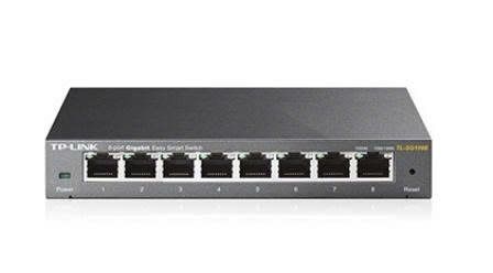 Switch TP-Link TL-SG108E (Gigabit (1000Mbps)/ 8 Cổng/ Smart Switch/ Vỏ Thép)