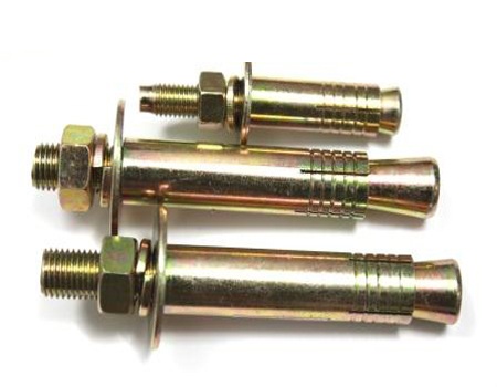 Tắc kê sắt xi vàng M10 x 100mm