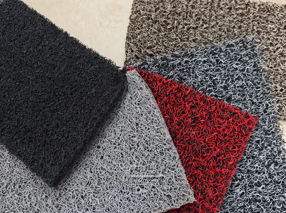 Thảm nhựa rối xám 90x120cm