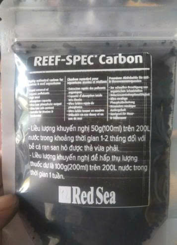Than hoạt tính REEF-SPEC CARBON - REDSEA 50g/gói
