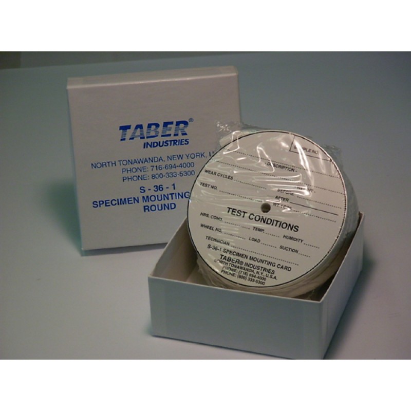 Thẻ dán mẫu TABER S-36-1 ( 50 cái/ hộp) USA