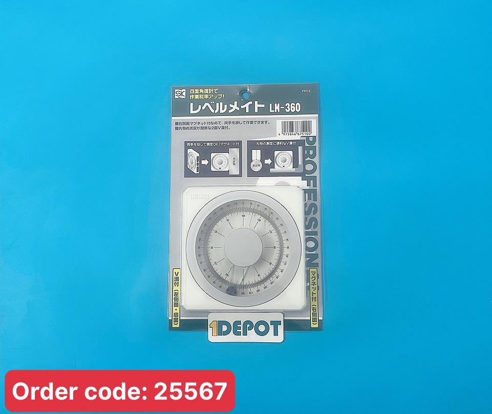 Thiết bị đo góc 0-360º loại có từ Niigata Seiki LM-360