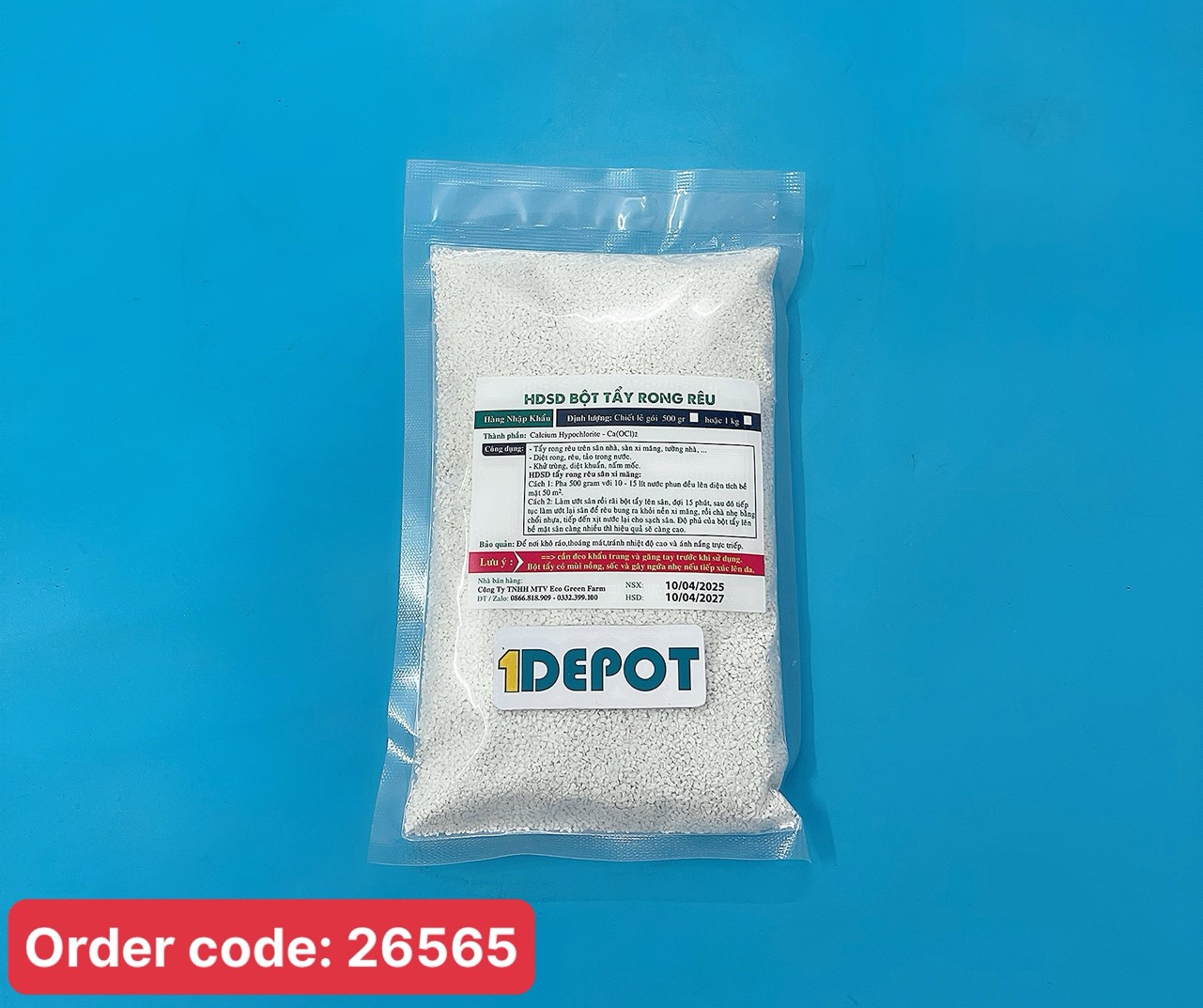 Thuốc diệt rong gói 500gr