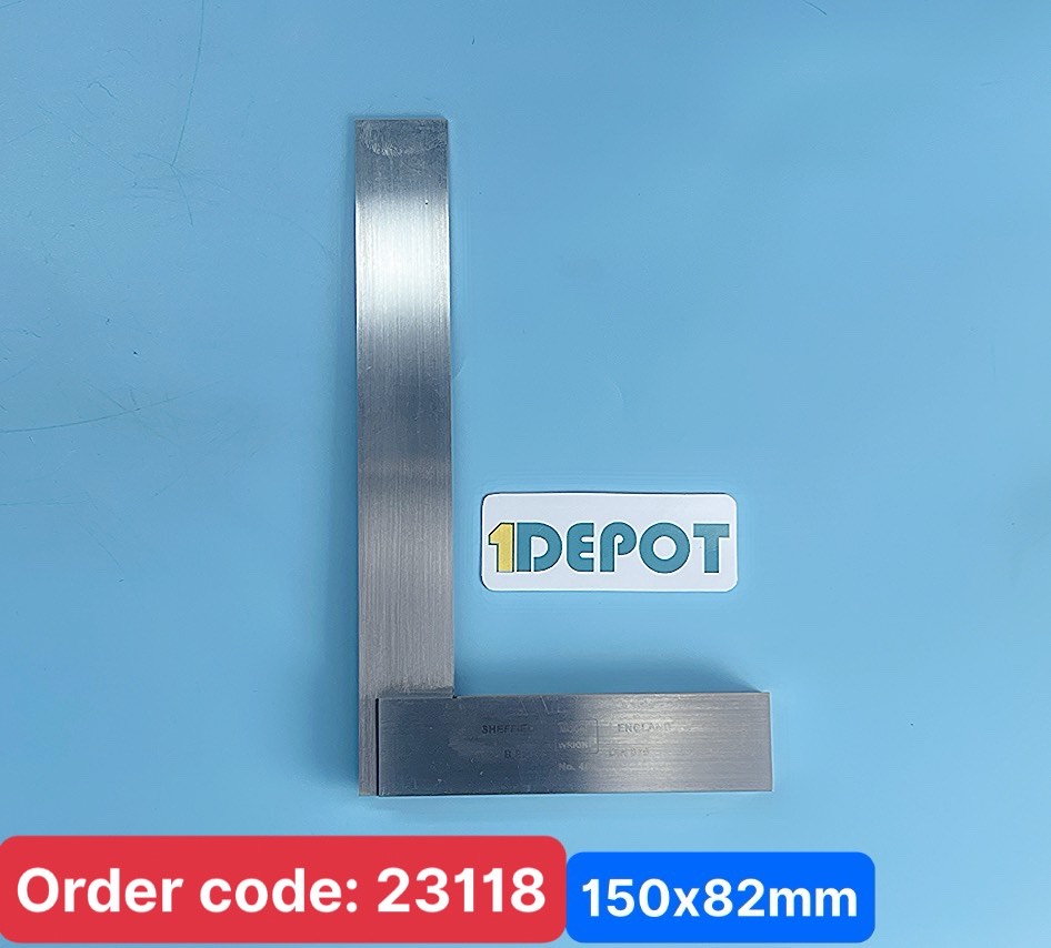 Thước đo góc vuông Moore and wright MW4004, kích thước 100 x 56mm