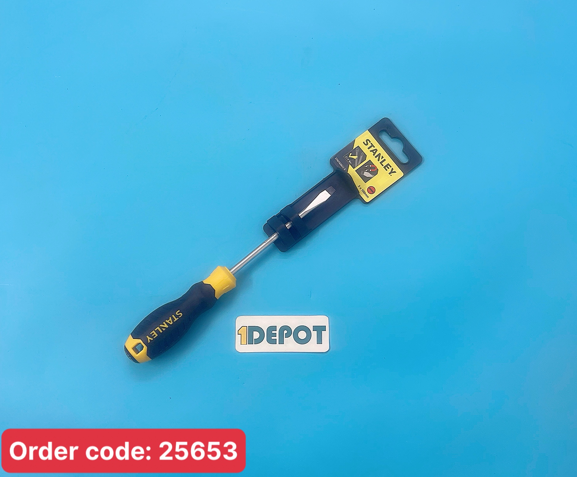 Tuốc nơ vít dẹp STANLEY STMT60822-8, kích thước 5x100mm