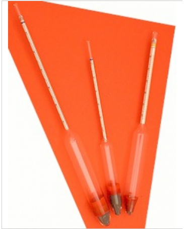 Tỷ trọng kế đo xăng dầu chuẩn ASTM Amarell H826510 , dải đo 0.900 - 0.950, chia vạch 0.0005