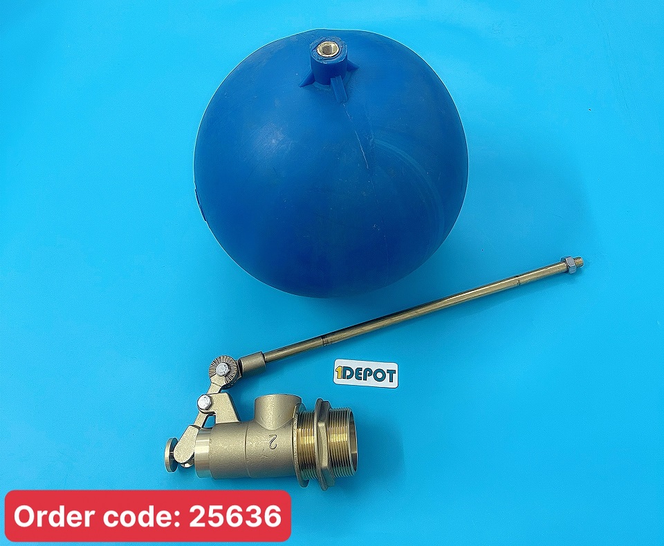 Van phao cơ đồng MIHA Phi 60 DN50