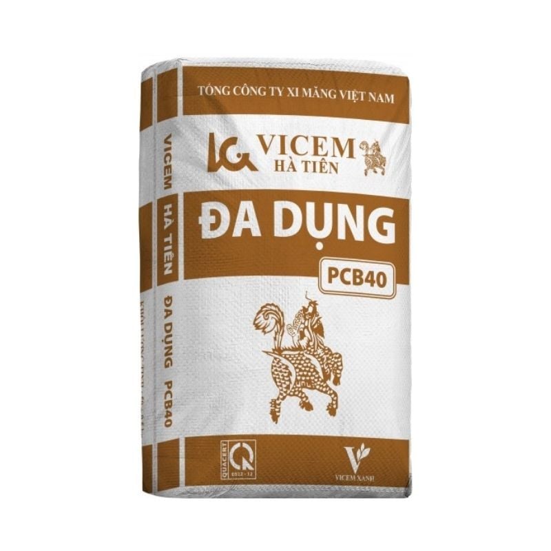 Xi măng Hà Tiên AG đa dụng PCB40 50kg/bao